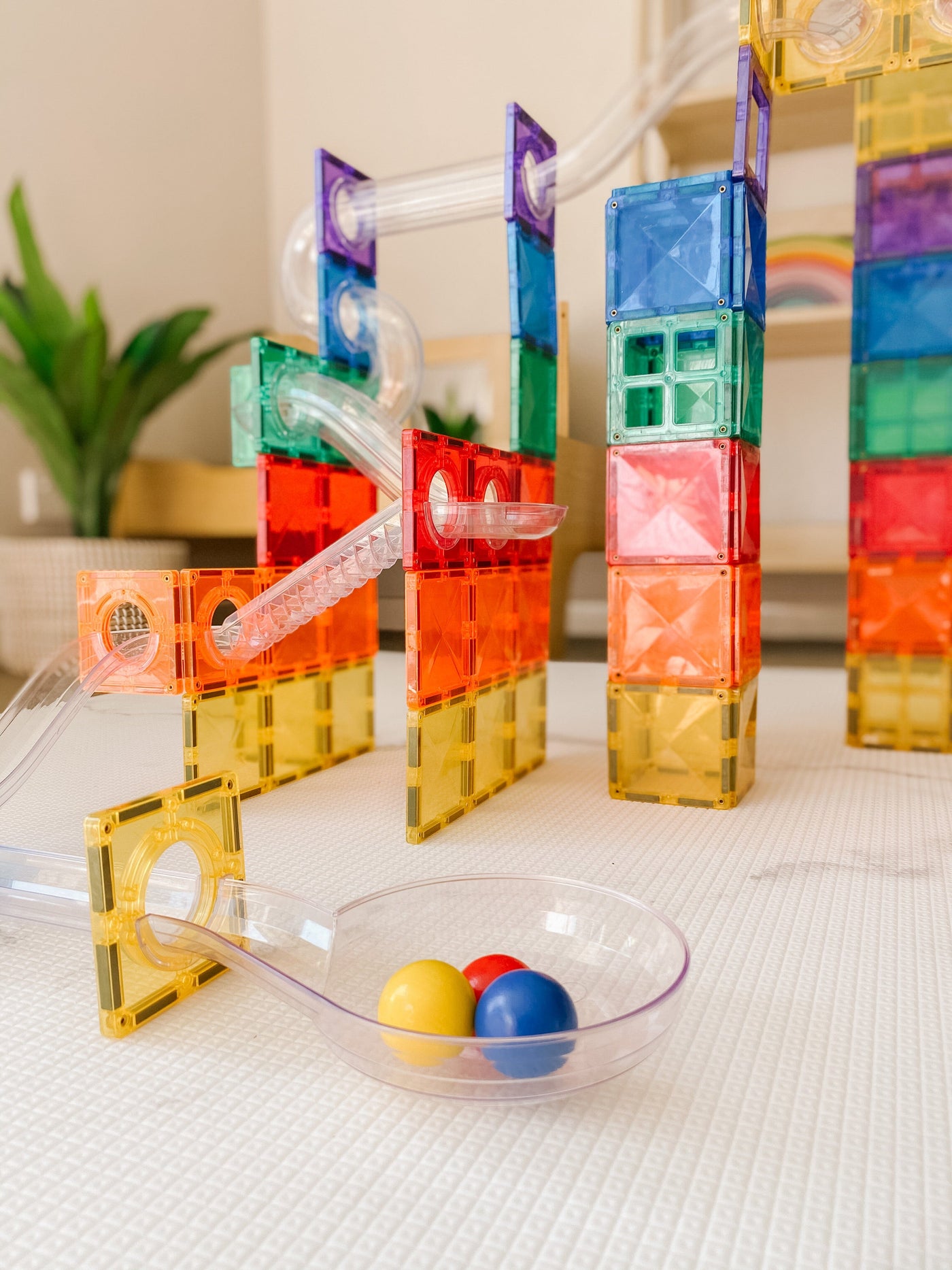 Connetix - Rainbow Ball Run Bundle Cherrie Baby Boutique 