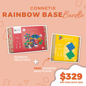 Connetix - Rainbow Mega Build Bundle