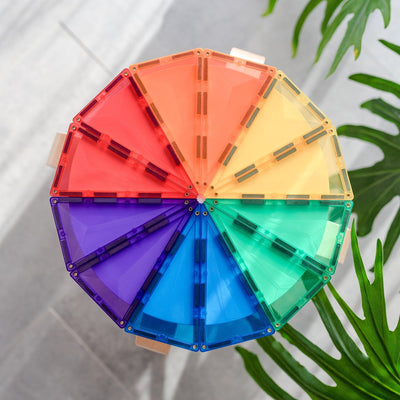 Connetix - Rainbow Shapes Bundle Bundle Connetix 
