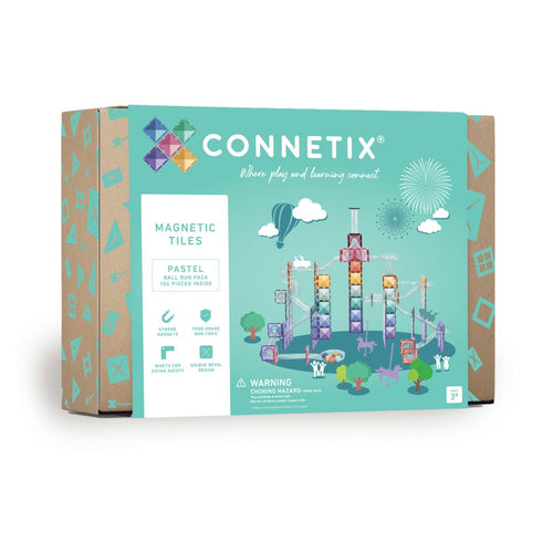 Connetix Tiles - Ball Run Pack 106pc | Pastel