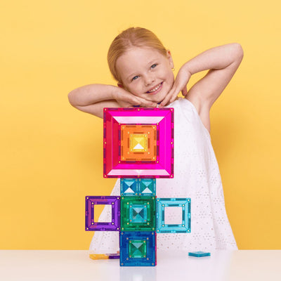 Connetix Tiles - Bright Portal Pack 48pc Magnetic Play Connetix 