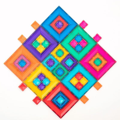 Connetix Tiles - Bright Portal Pack 48pc Magnetic Play Connetix 