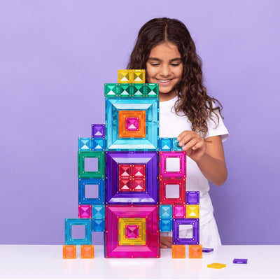 Connetix Tiles - Bright Portal Pack 48pc Magnetic Play Connetix 