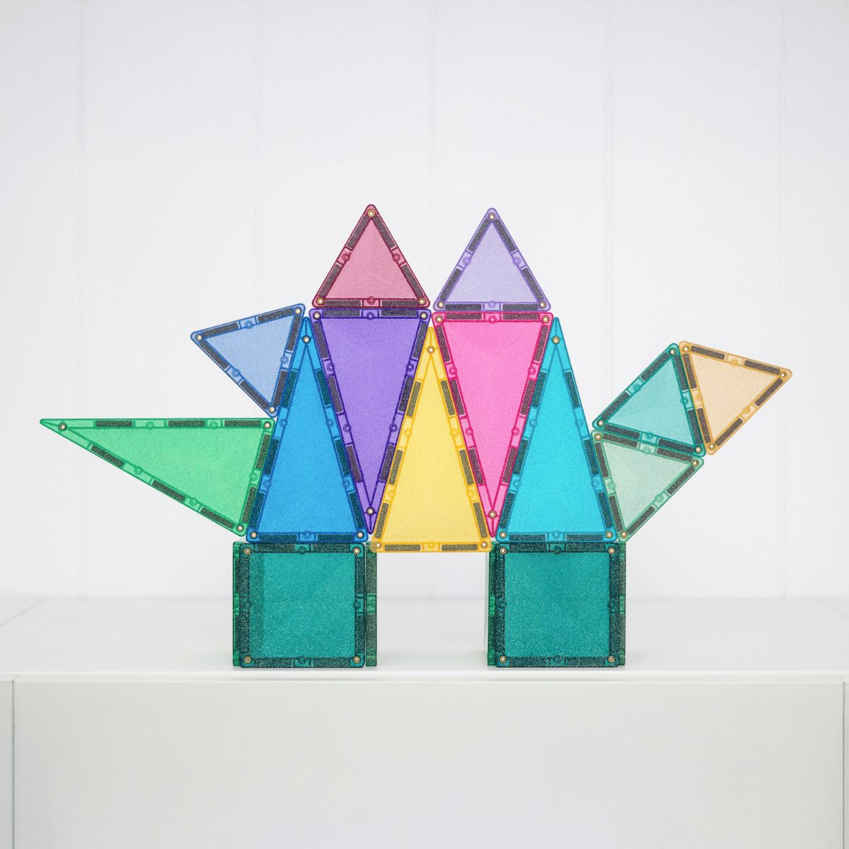 Connetix Tiles - Glitter Castle Pack 48pc Magnetic Play Connetix 