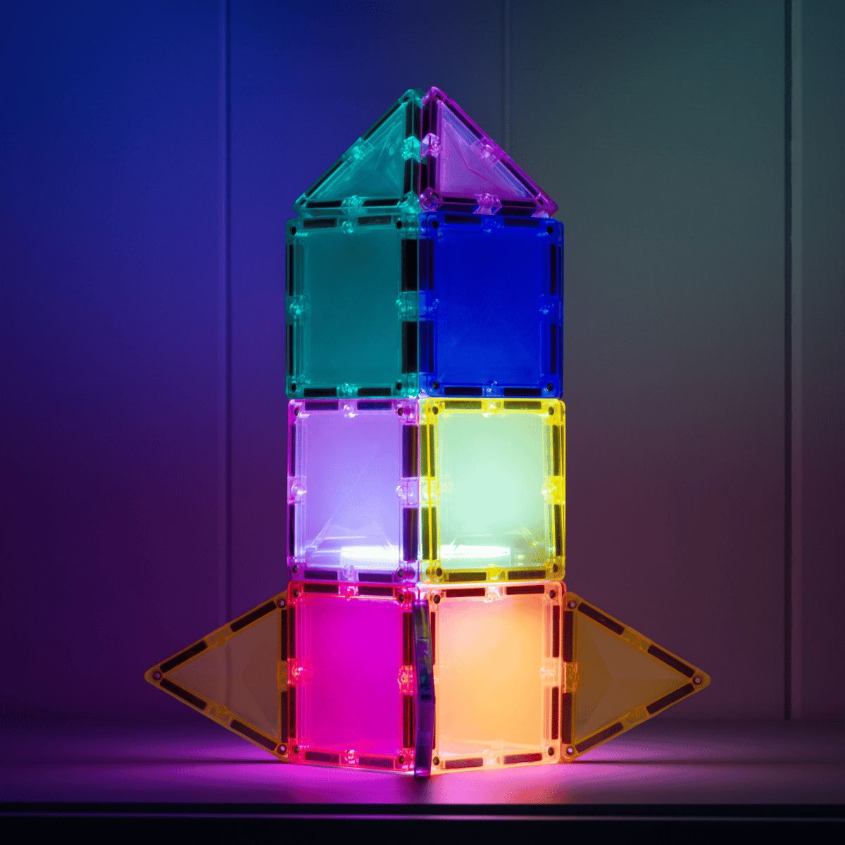 Connetix Tiles - Light Star Pack 28pc Magnetic Play Connetix 