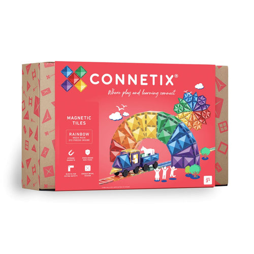 Connetix Tiles - Mega Pack 212pc | Rainbow