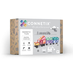 Connetix Tiles - Transport Pack 50pc | Pastel