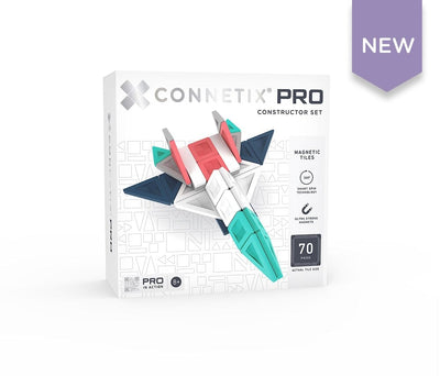 Connetix Tiles - PRO Constructor Set 70 pc Magnetic Play Connetix 