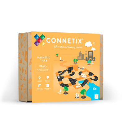 Connetix Tiles - Ramps & Intersections Pack 16pc Magnetic Play Connetix 