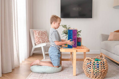 Connetix Tiles - Rectangle Pack 18pce | Rainbow Magnetic Play Connetix 