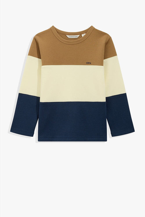 Country Road - Block Stripe T-Shirt - Butter