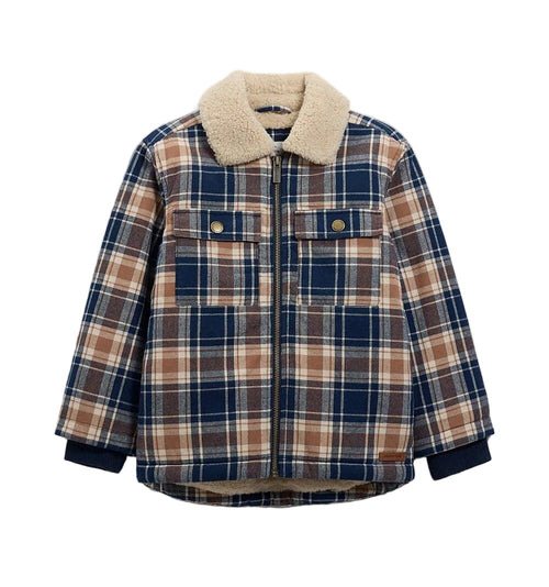 Country Road - Checked Shacket | Navy