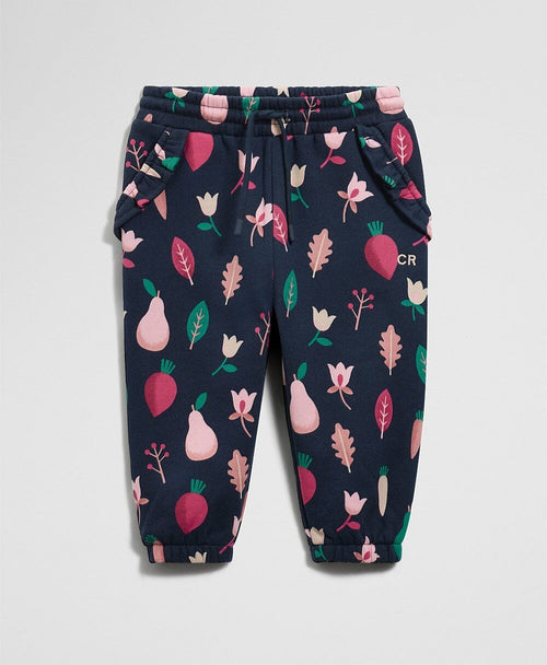 Country Road - Frill Sweat Pants | Navy Multi