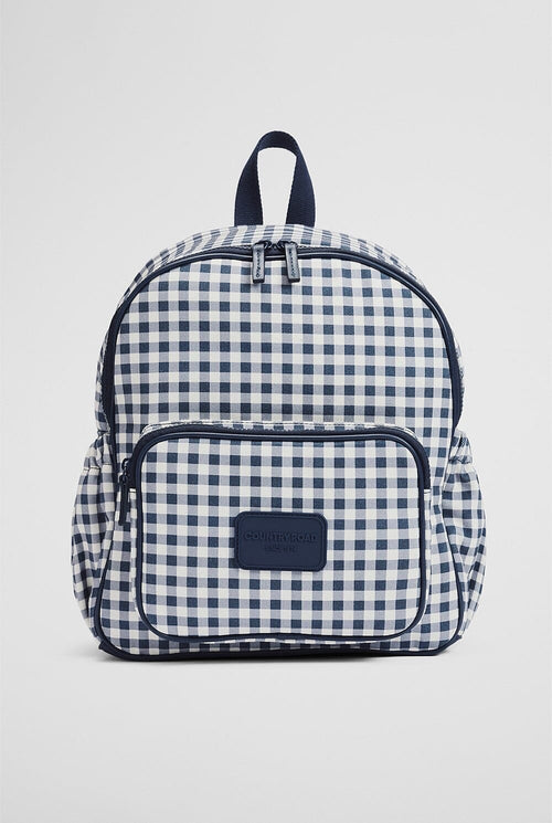 Country Road - Gingham Backpack | Navy