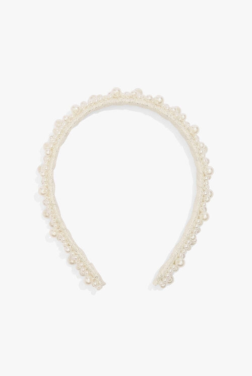 Country Road - Pearl Headband | Marshmellow