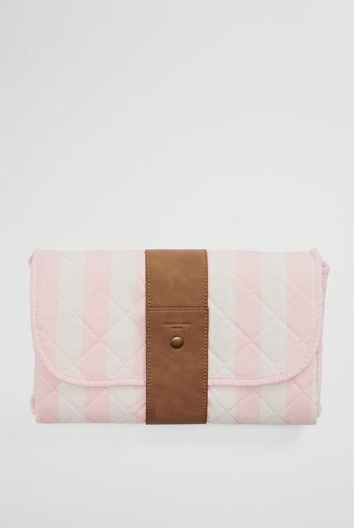 Country Road - Stripe Change Mat | Mineral Pink