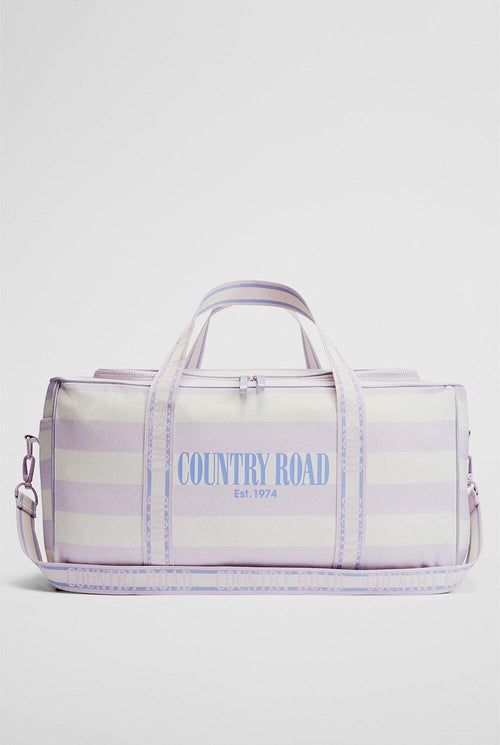 Country Road - Stripe Weekender | Lilac
