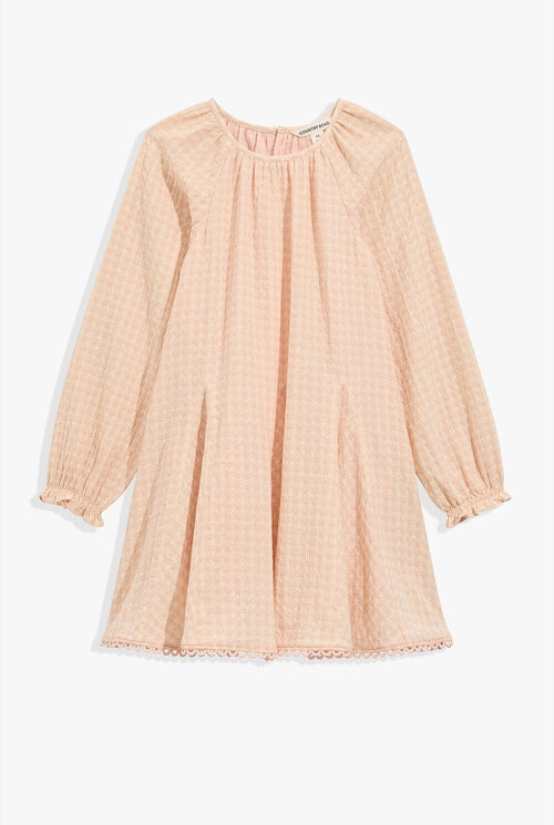 Country Road - Textured Godet Dress