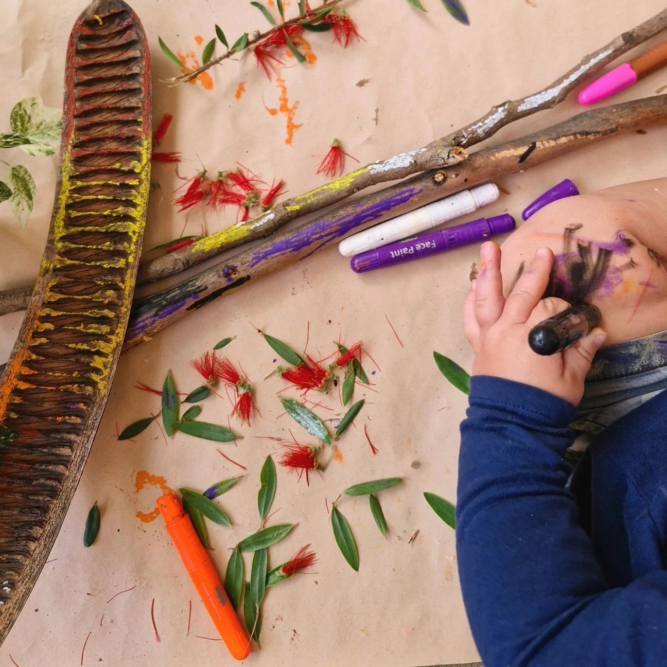 Creative Play Resources - 12 Face Paint Sticks Activity & Craft Creative Play Resources 