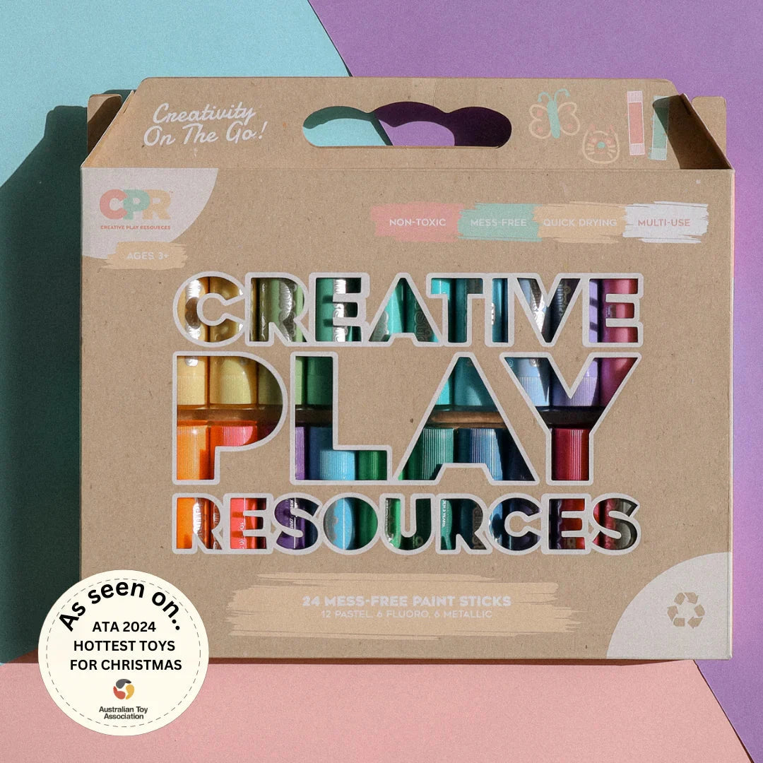 Creative Play Resources - 24 Paint Sticks Set Activity & Craft Creative Play Resources 