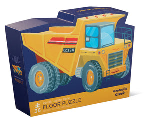 Crocodile Creek - Classic Floor Puzzle 36pc | Construction Zone