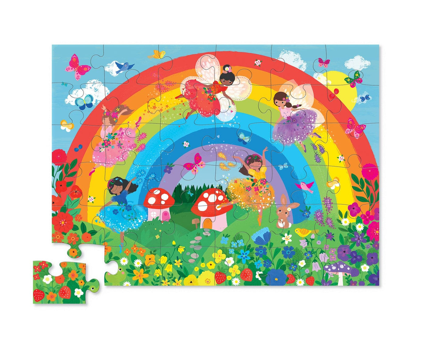 Crocodile Creek Classic Floor Puzzle 36pc - Rainbow Puzzles Crocodile Creek 