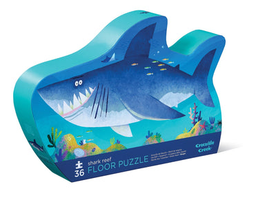 Crocodile Creek - Classic Floor Puzzle 36pc | Shark Reef Puzzles Crocodile Creek 