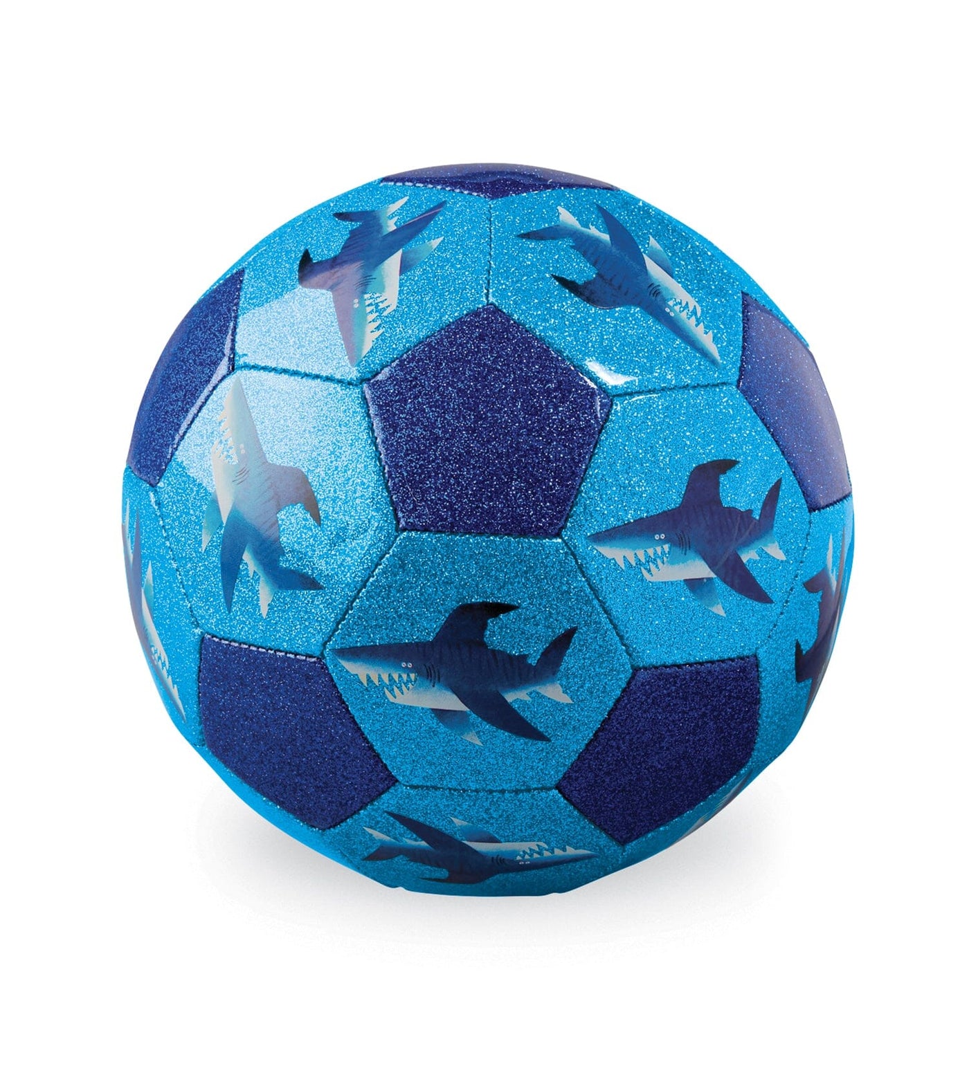 Crocodile Creek - Glitter Soccer Ball | Shark City (Size 3) Toy Crocodile Creek 