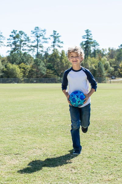 Crocodile Creek - Glitter Soccer Ball | Shark City (Size 3) Toy Crocodile Creek 