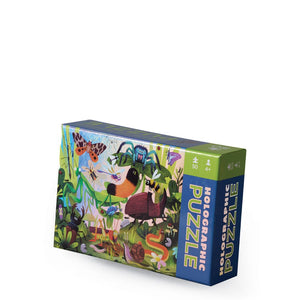 Crocodile Creek - Holographic Puzzle 50 pc | Backyard Bugs