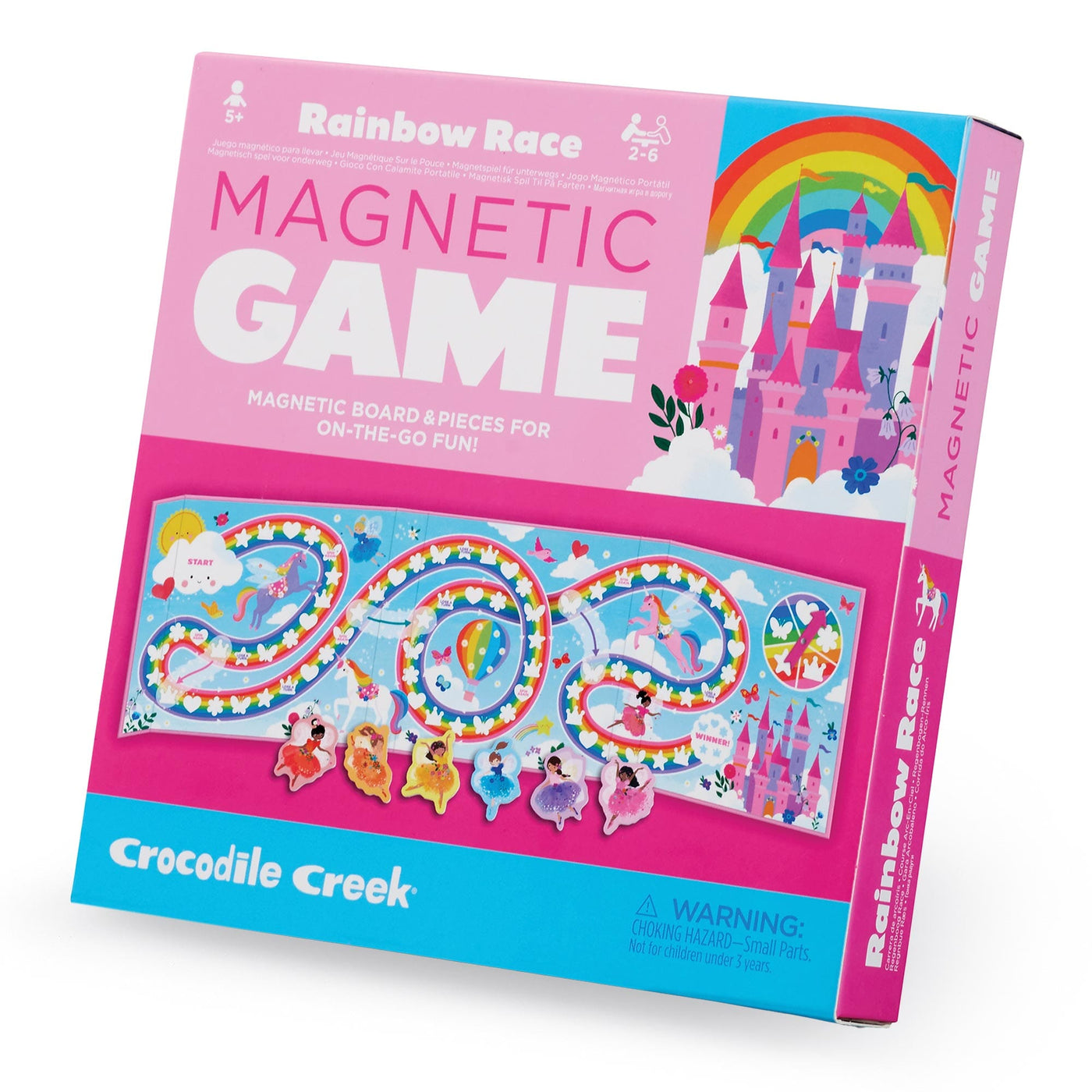 Crocodile Creek - Magnetic Game | Rainbow Race Magnetic Play Crocodile Creek 