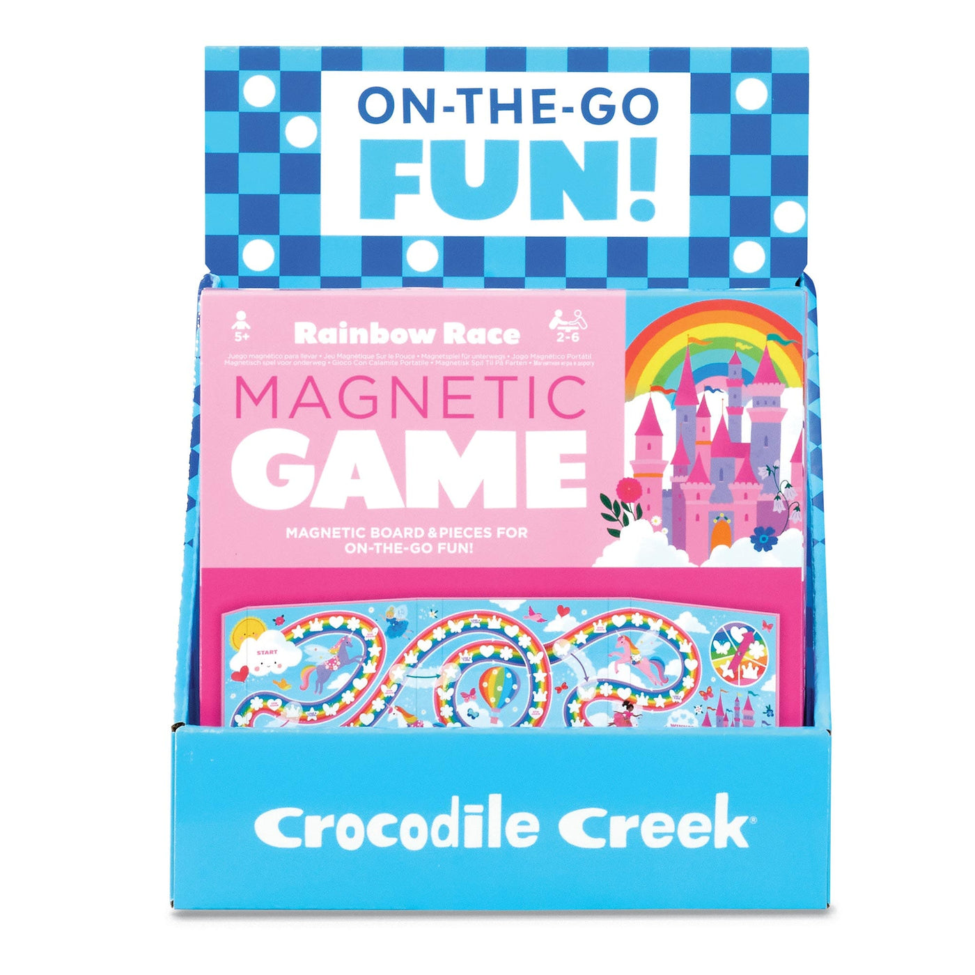 Crocodile Creek - Magnetic Game | Rainbow Race Magnetic Play Crocodile Creek 