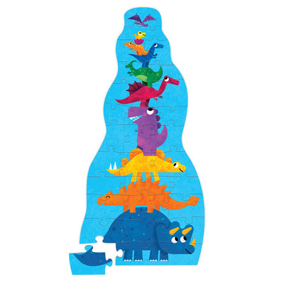 Crocodile Creek - Tower Puzzle 30pc | Dinosaur Puzzles Crocodile Creek 