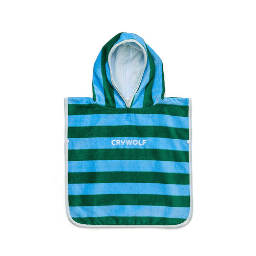 Crywolf - Baby Hooded Towel | Deck Stripe