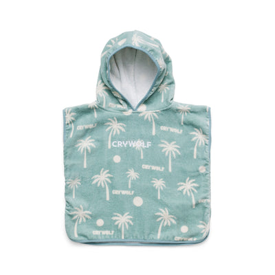 Crywolf Baby Hooded Towel - Pacific Blue Mealtime Crywolf 