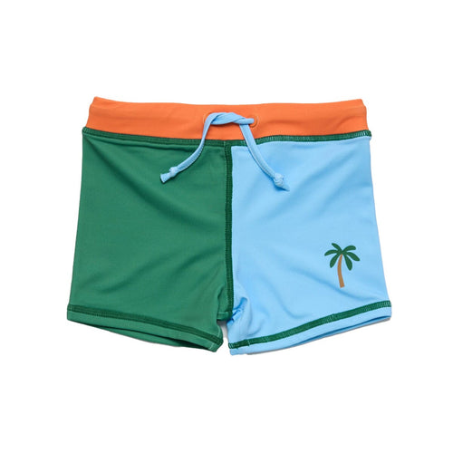 Crywolf - Baby Swim Short | Seaside Colourblock