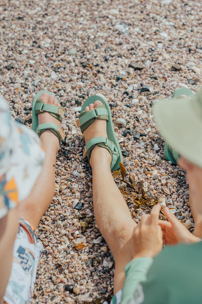 Crywolf Beach Sandal - Coastal Green Sandal Crywolf 