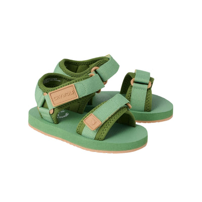 Crywolf Beach Sandal - Coastal Green Sandal Crywolf 