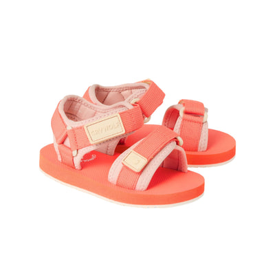 Crywolf Beach Sandal - Coral Sandal Crywolf 