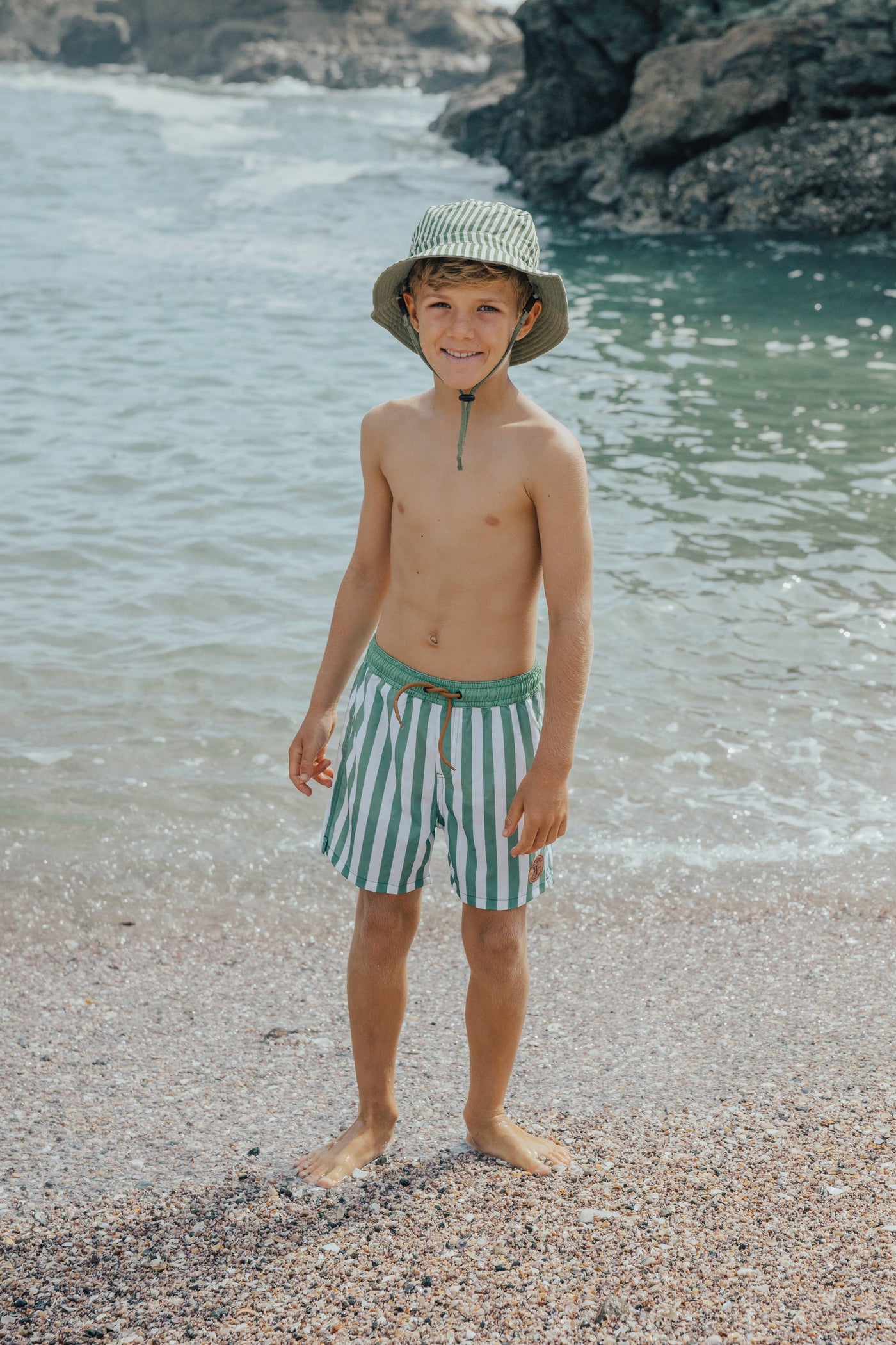 Crywolf Board Short - Coastal Stripe Boardshorts Crywolf 