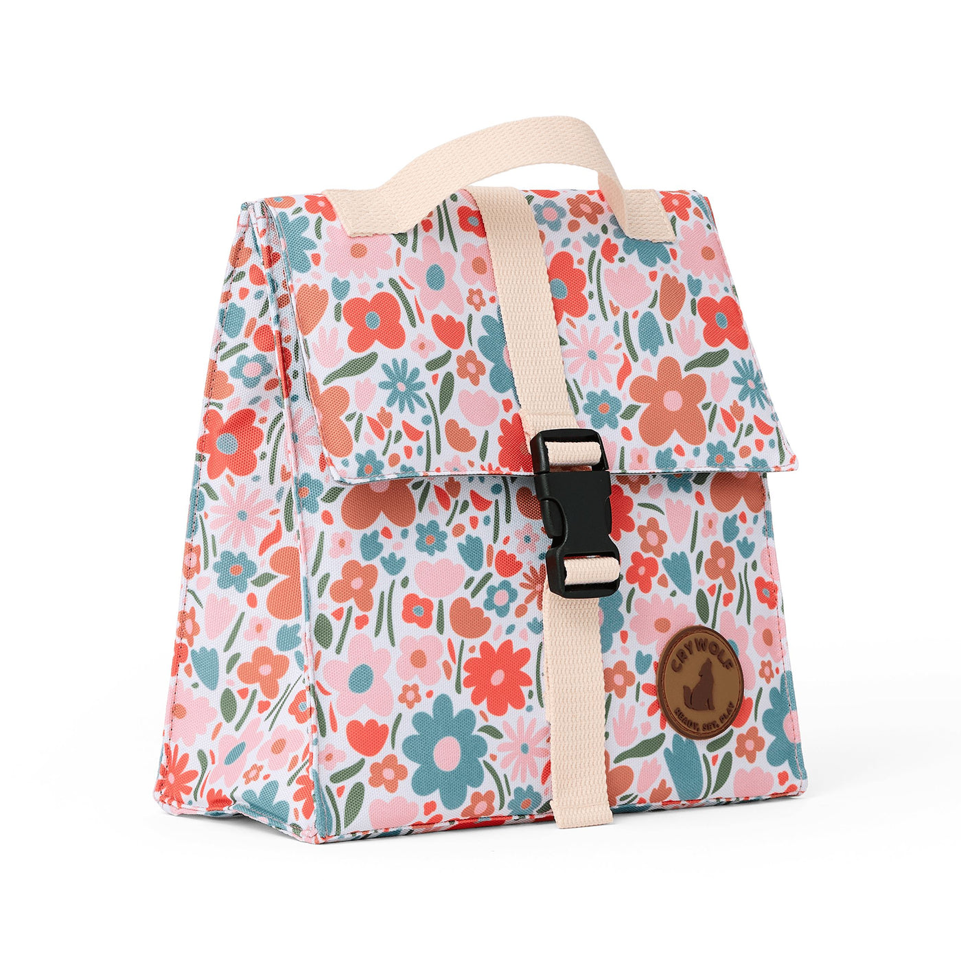 Crywolf Insulated Lunch Bag - Flower Market Mealtime Crywolf 