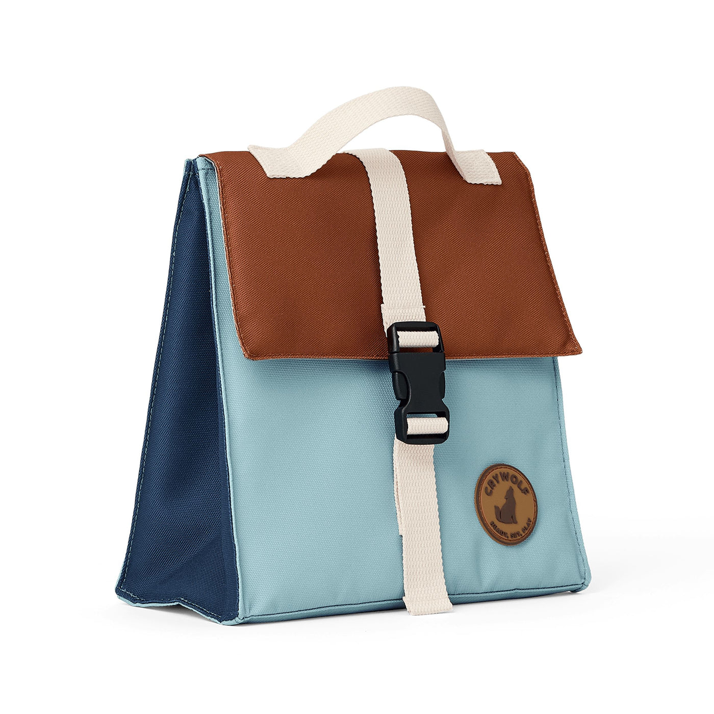 Crywolf Insulated Lunch Bag - Ocean Colour Block Mealtime Crywolf 