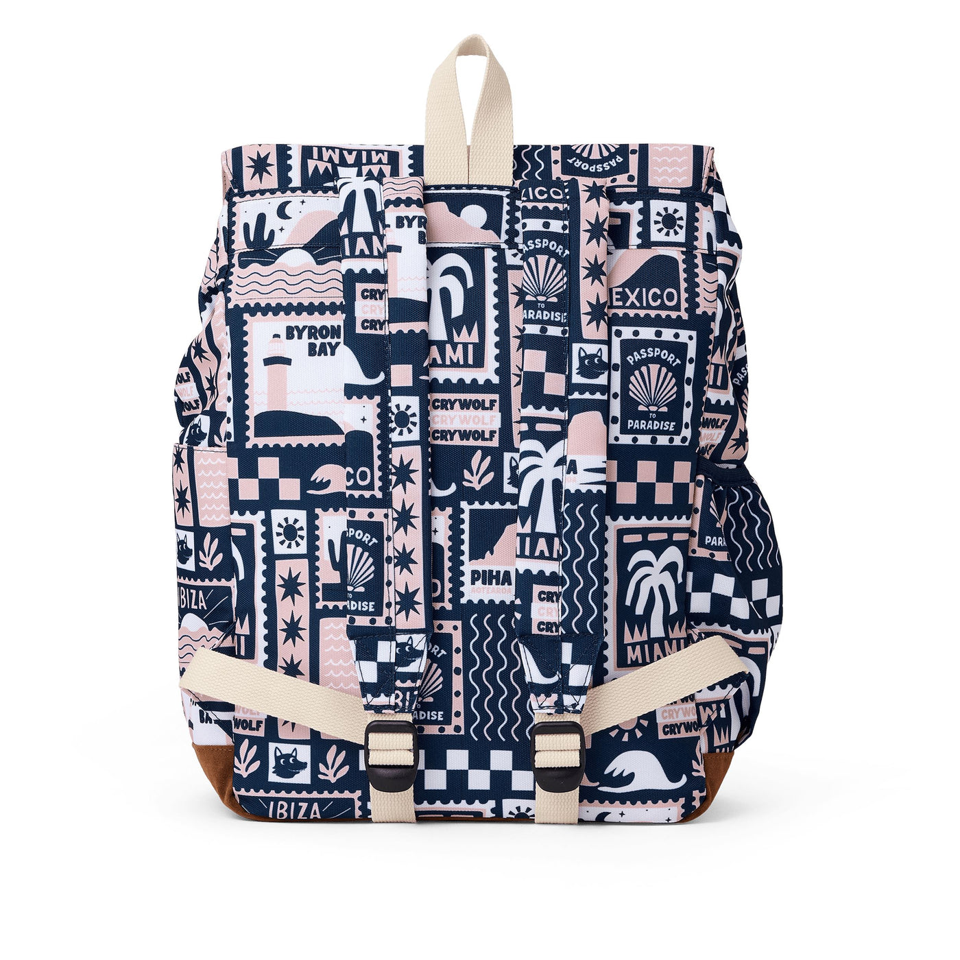 Crywolf Knapsack - Blush Postcards Backpacks Crywolf 