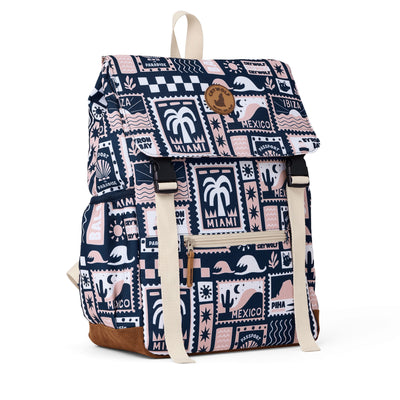 Crywolf Knapsack - Blush Postcards Backpacks Crywolf 