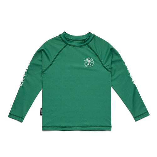 Crywolf - Long Sleeve Rash Vest | Sea Green
