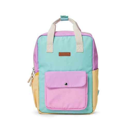 Crywolf - Mini Backpack | Poolside Colourblock