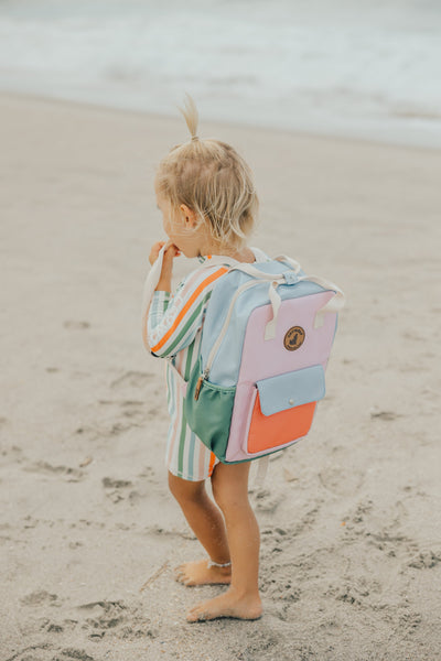 Crywolf Mini Backpack - Sunset Colour Block Backpacks Crywolf 