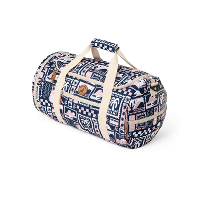 Crywolf Packable Duffel Bag - Blush Postcards Duffle Bags Crywolf 