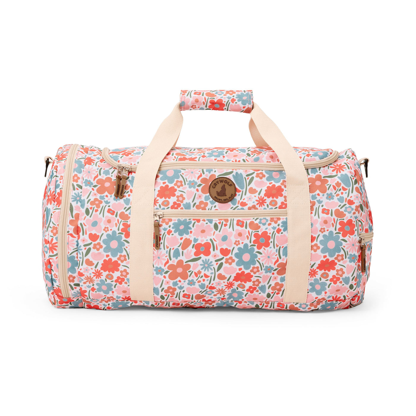 Crywolf Packable Duffel Bag - Flower Market Duffle Bags Crywolf 