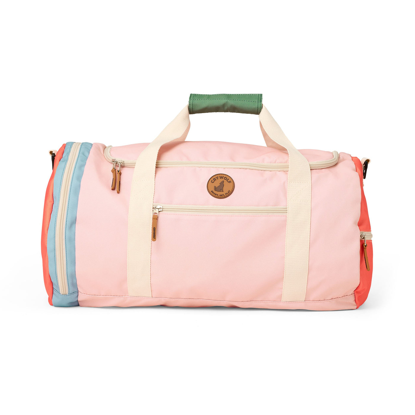 Crywolf Packable Duffel Bag - Sunset Colour Block Duffle Bags Crywolf 